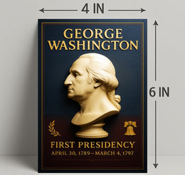 George Washington First President Poster PosterGoat