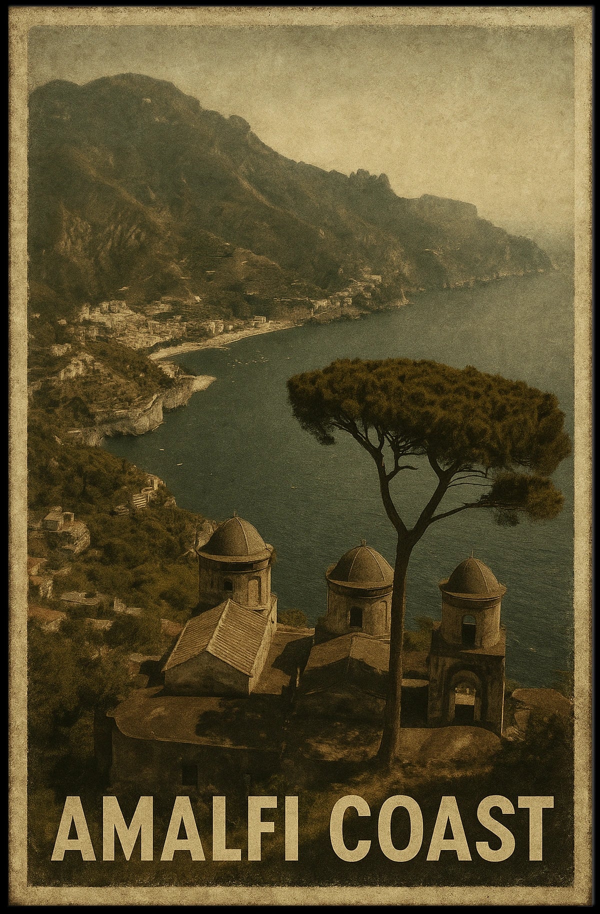 Amalfi Coast Poster