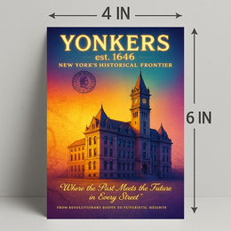 Yonkers New Yorks Historical Frontier Poster PosterGoat