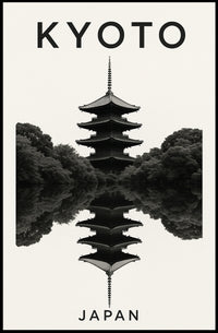 Kyoto Reflection Poster