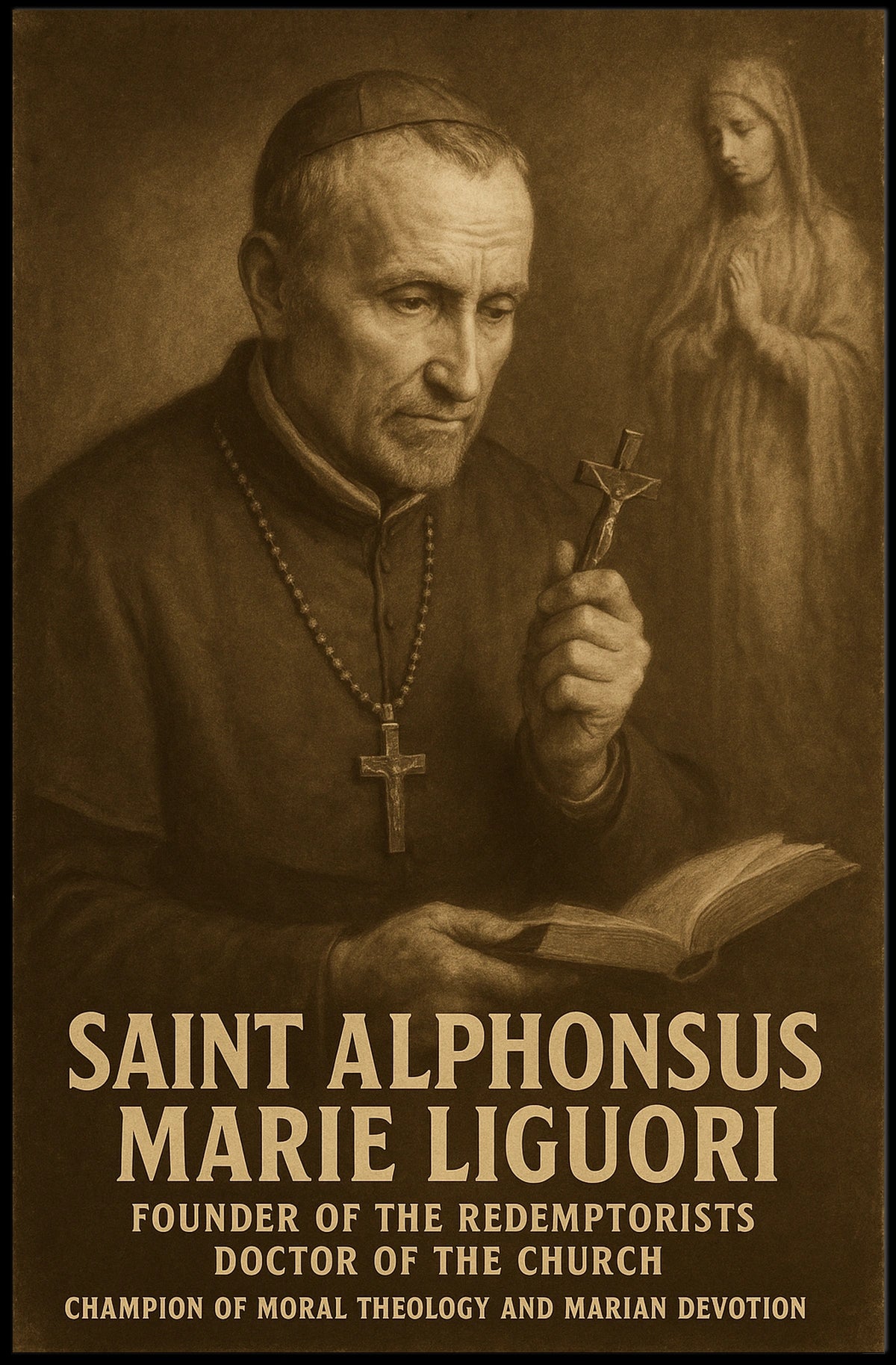 Saint Alphonsus Marie Liguori Poster