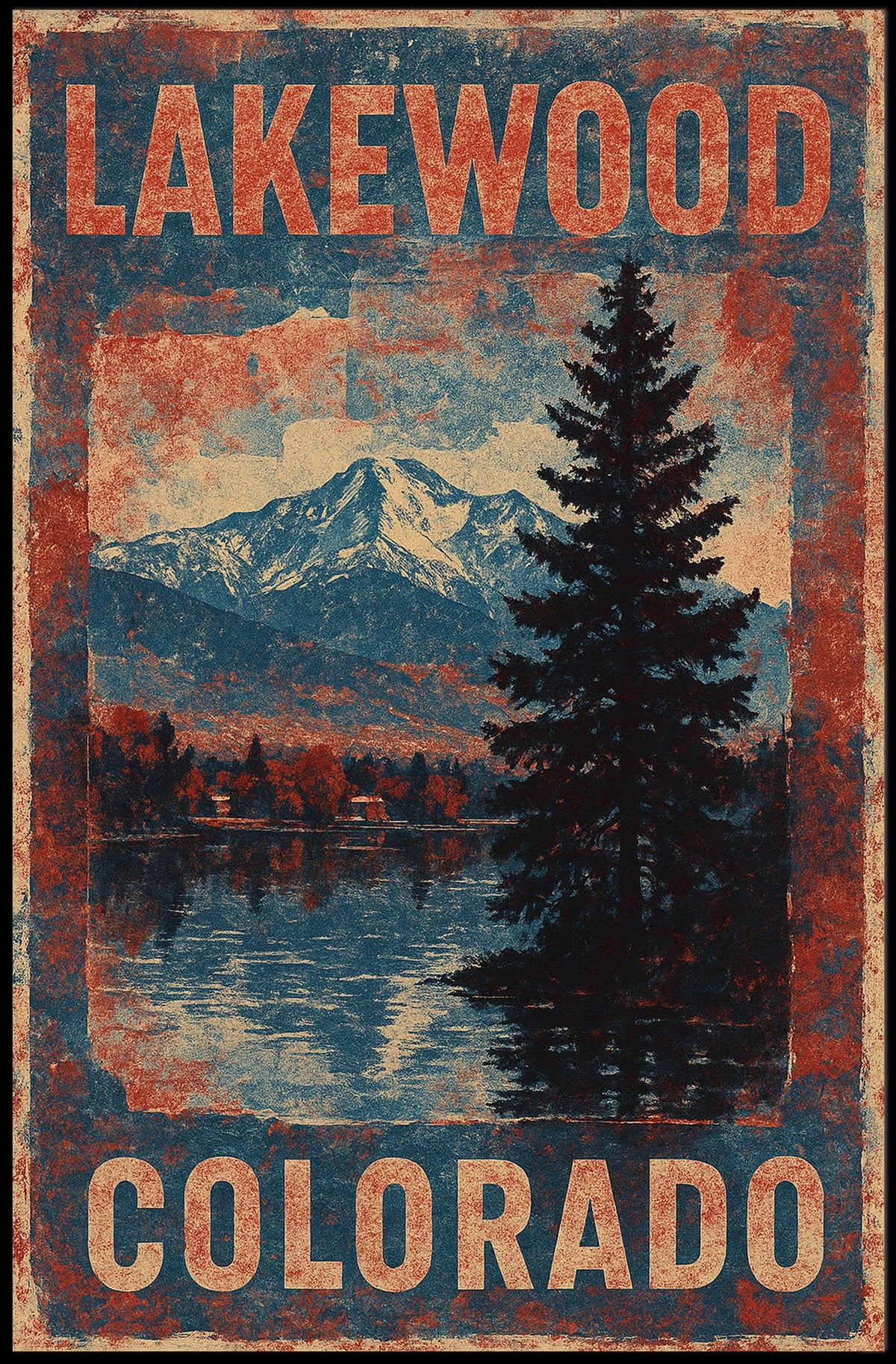 Lakewood, Colorado Poster