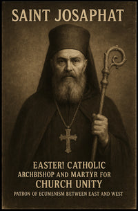 Saint Josaphat Patron Of Ecumenism Poster