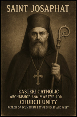 Saint Josaphat Patron Of Ecumenism Poster