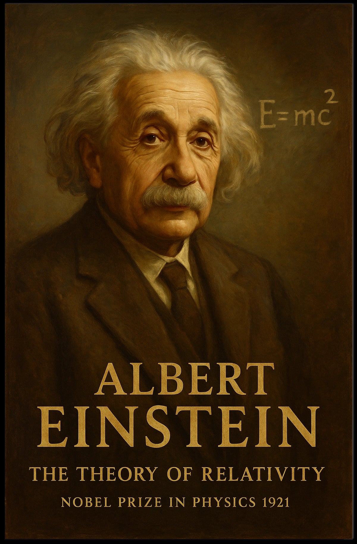 Albert Einstein The Theory Of Poster