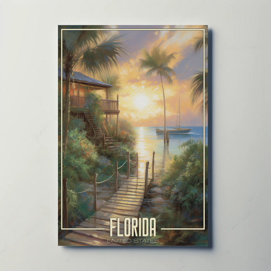 Florida Vintage Poster