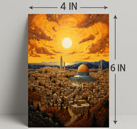 Radiant Cityscape Poster