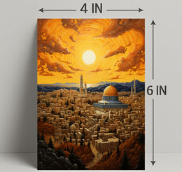 Radiant Cityscape Poster