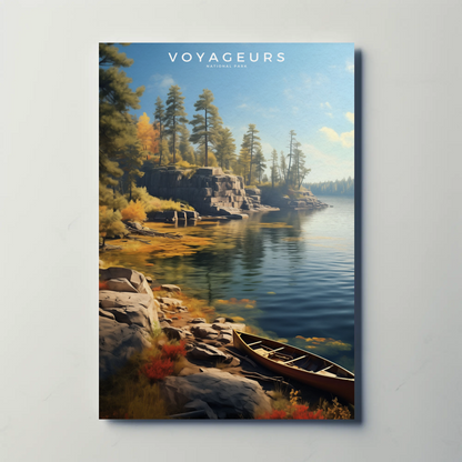 Voyageurs National Park Poster
