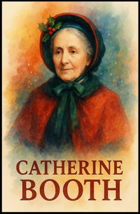 Catherine Booth Artistic Watercolor Historical Poster