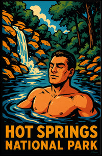 Hot Springs National Park Poster
