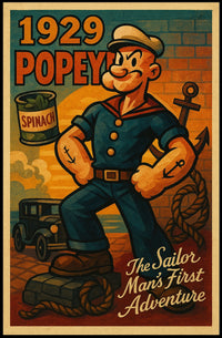 Popeye 1929 Art Poster POP-76