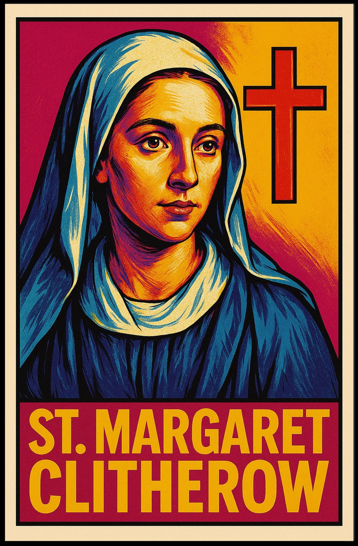 St. Margaret Clitherow Poster