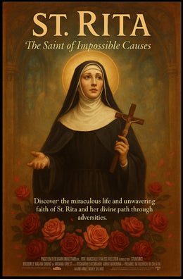 St. Rita The Saint of Impossible Causes Poster
