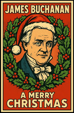 James Buchanan A Merry Christmas Poster