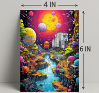 Cosmic Landscape Adventure Poster PosterGoat