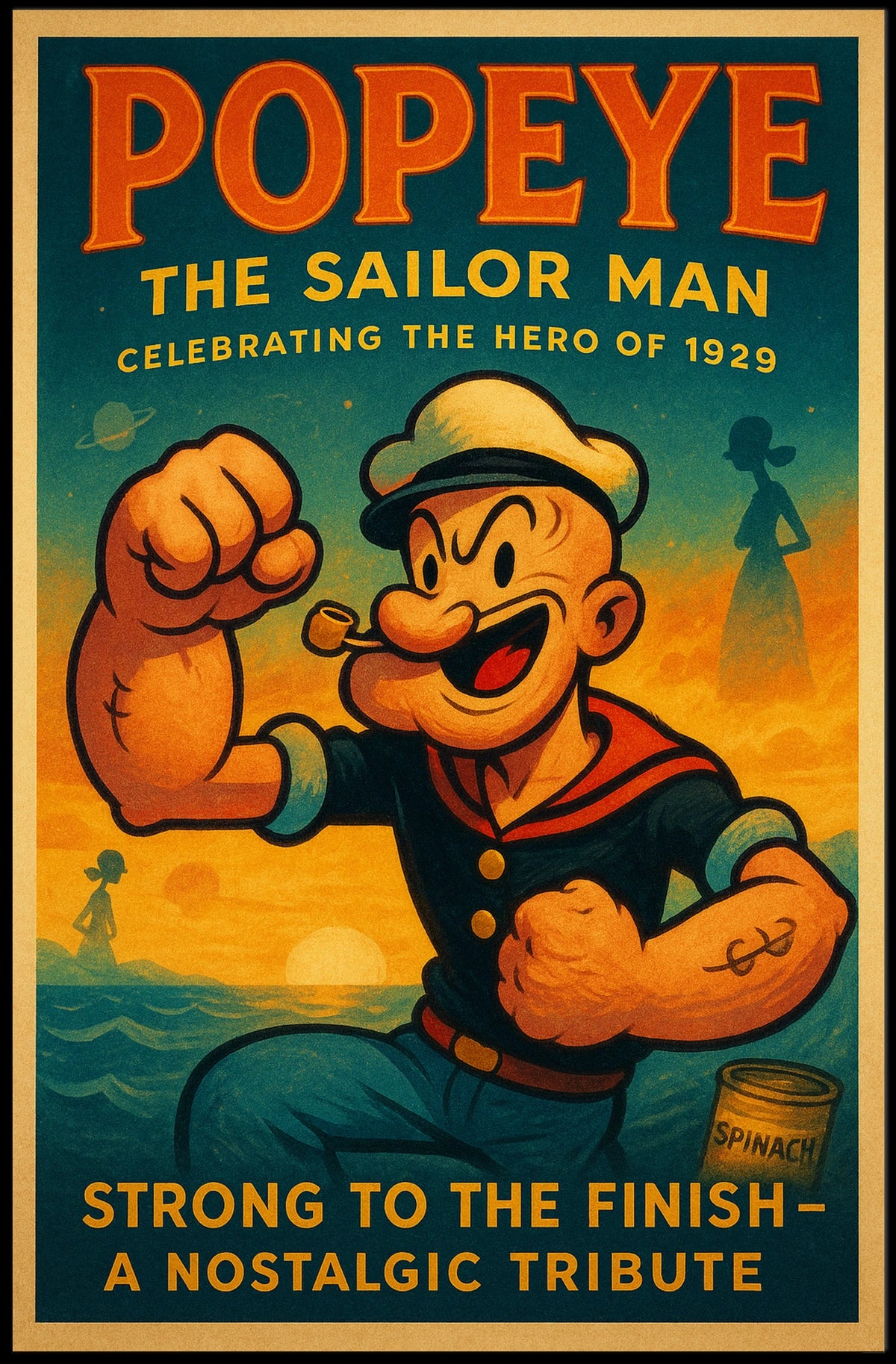 Popeye 1929 Art Poster POP-207