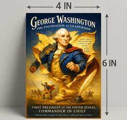 George Washington 1st President Poster PosterGoat