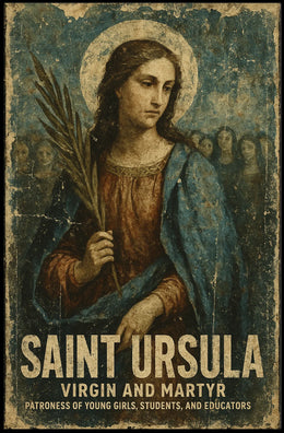 Saint Ursula Religious and Educational Art Poster