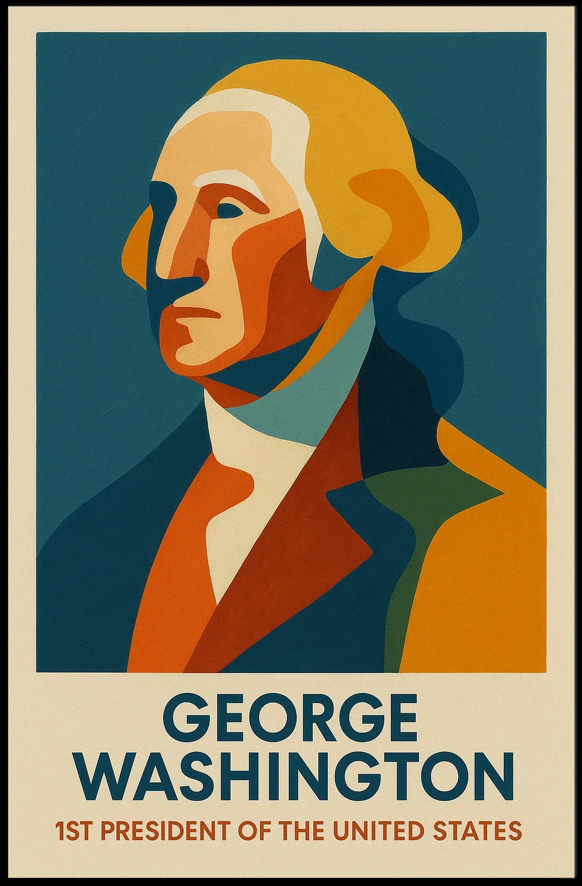 George Washington 1St President Poster