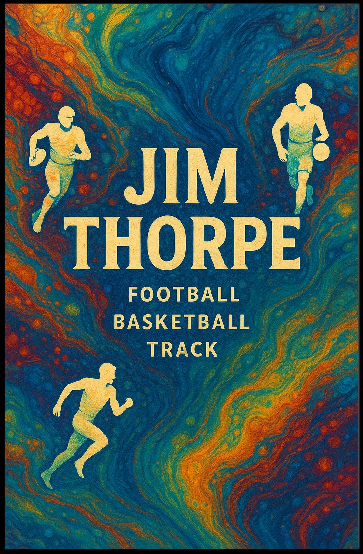 Jim Thorpe Multisport Legend Poster