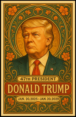 Donald Trump Legacy Baroque Patriotic Poster