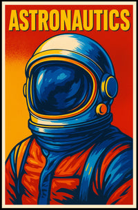 Astronautics Exploration Poster