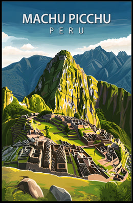 Machu Picchu Peru Poster
