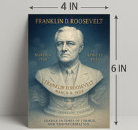 Franklin D. Roosevelt Poster PosterGoat