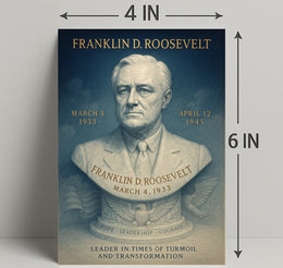 Franklin D. Roosevelt Poster PosterGoat