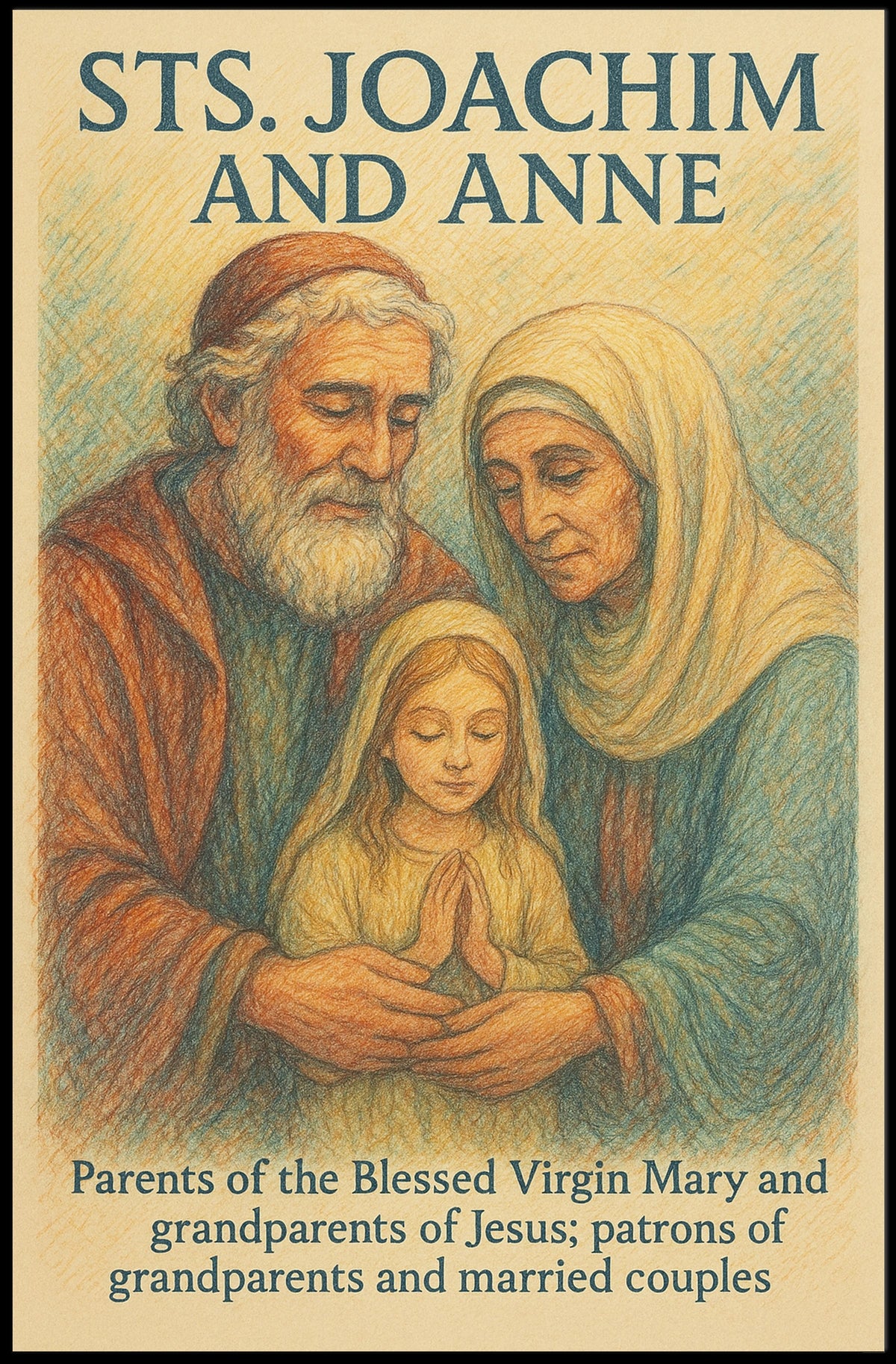 Sts. Joachim And Anne Poster