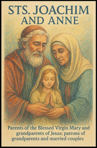 Sts. Joachim And Anne Poster