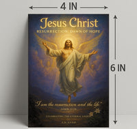 Jesus Christ Resurrection Dawn of Hope Poster PosterGoat