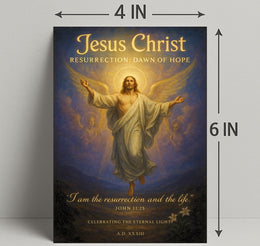 Jesus Christ Resurrection Dawn of Hope Poster PosterGoat