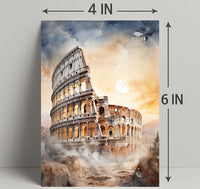 Colosseum At Dusk Poster
