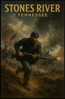 Stones River Tennessee Poster