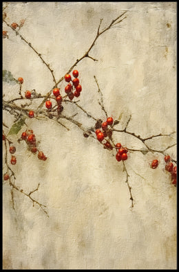 Winter Berries Poster