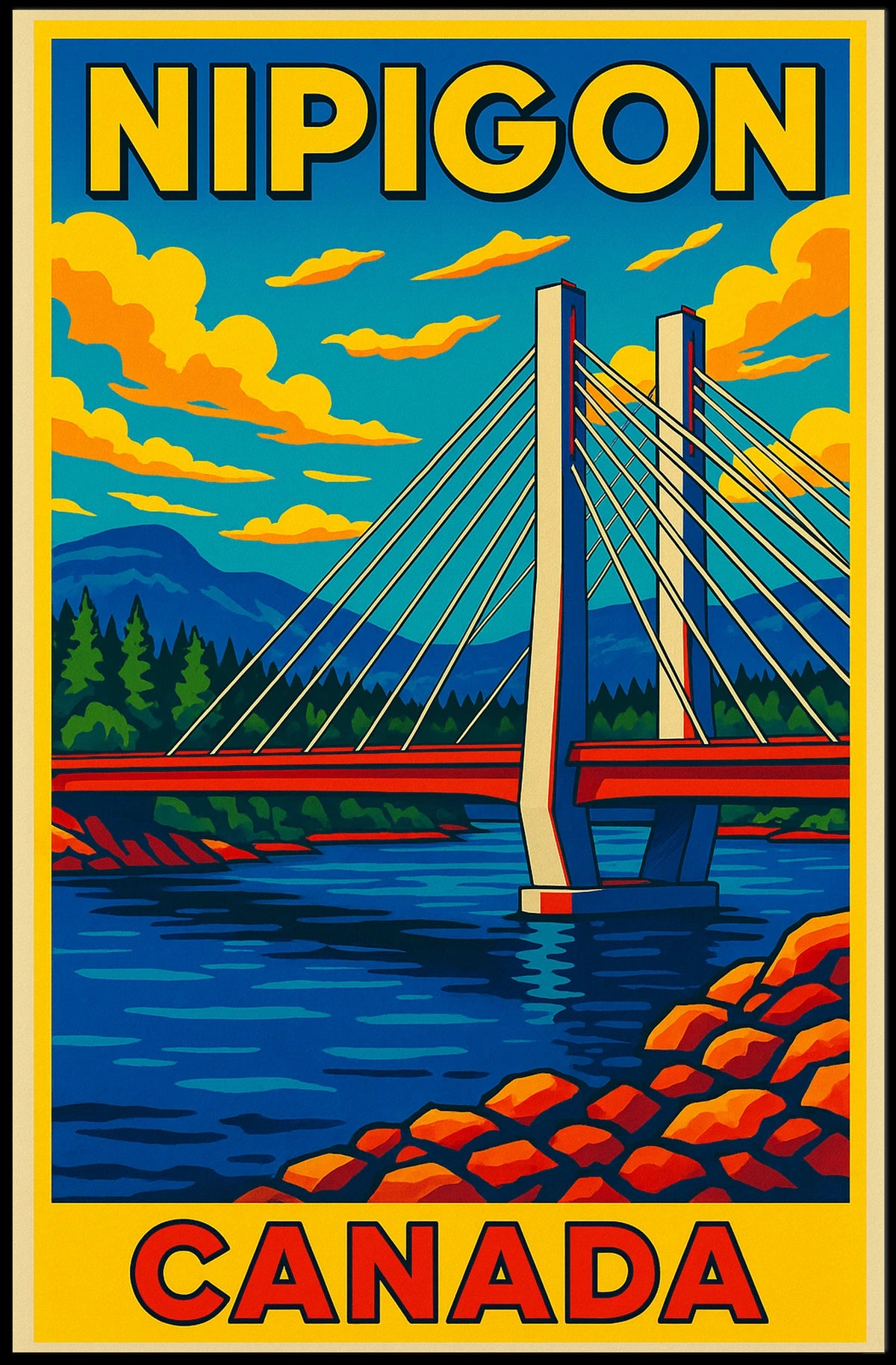 Nipigon, Canada Poster