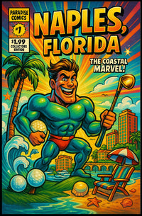 Naples, Florida The Coastal Marvel Poster
