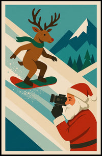 Santas Winter Adventure Poster