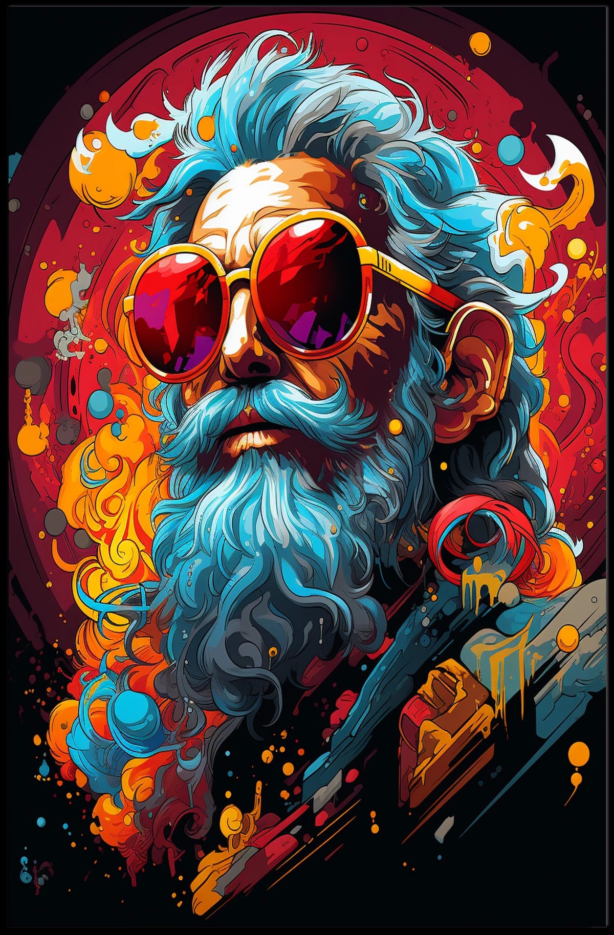 Vibrant Visionary Poster