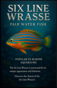 Discover the Six Line Wrasse Poster