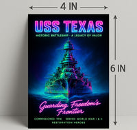 USS Texas A Legacy of Valor Poster PosterGoat
