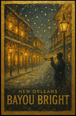 New Orleans Bayou Bright Poster