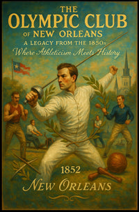 The Olympic Club Of New Orleans Poster
