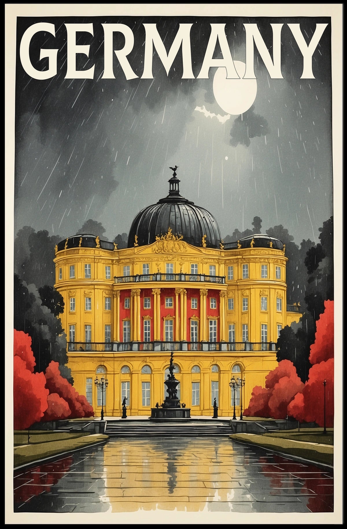 Germany Architectural Elegance Poster