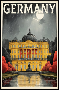 Germany Architectural Elegance Poster