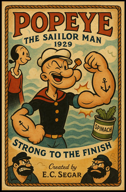 Popeye the Sailor Man 1929 Poster