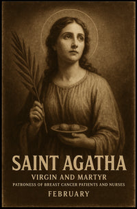 Saint Agatha Virgin And Martyr Poster