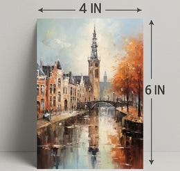 Autumn In Amsterdam Poster